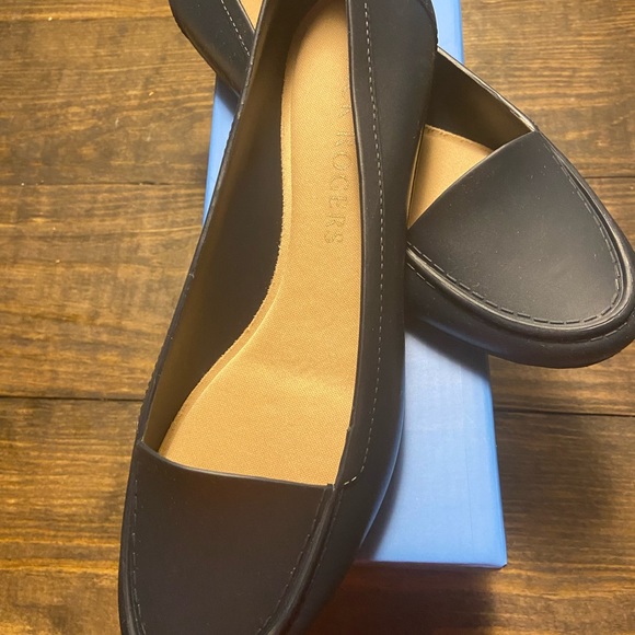 Jack Rogers Shoes - NWT Jack Rogers Navy Jelly Millie Moccasin Sz 8. Box Included.